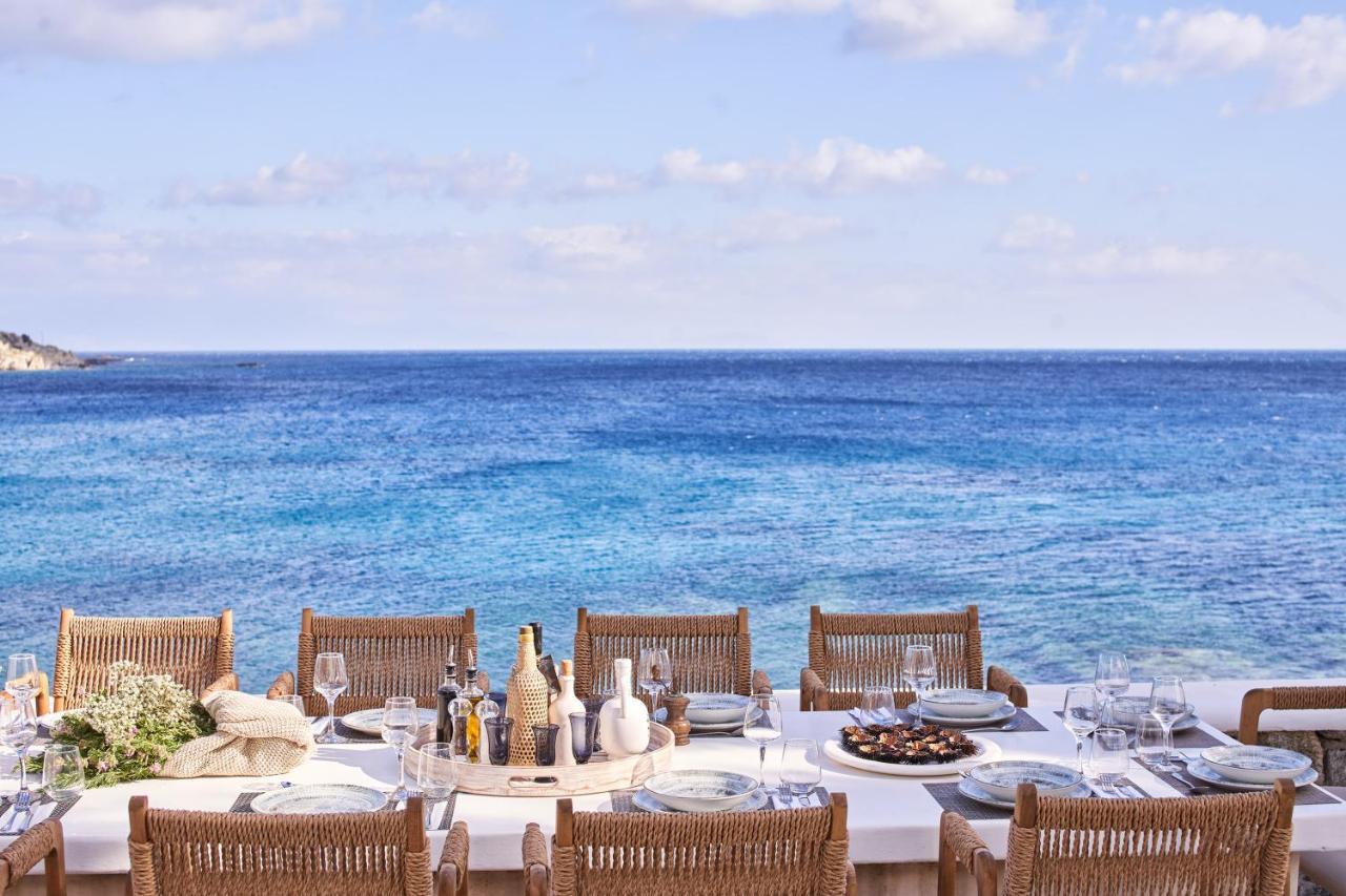 Villa Santa Katerina - Sea View & Outdoor Hot Tub 普拉迪斯亚罗斯 外观 照片