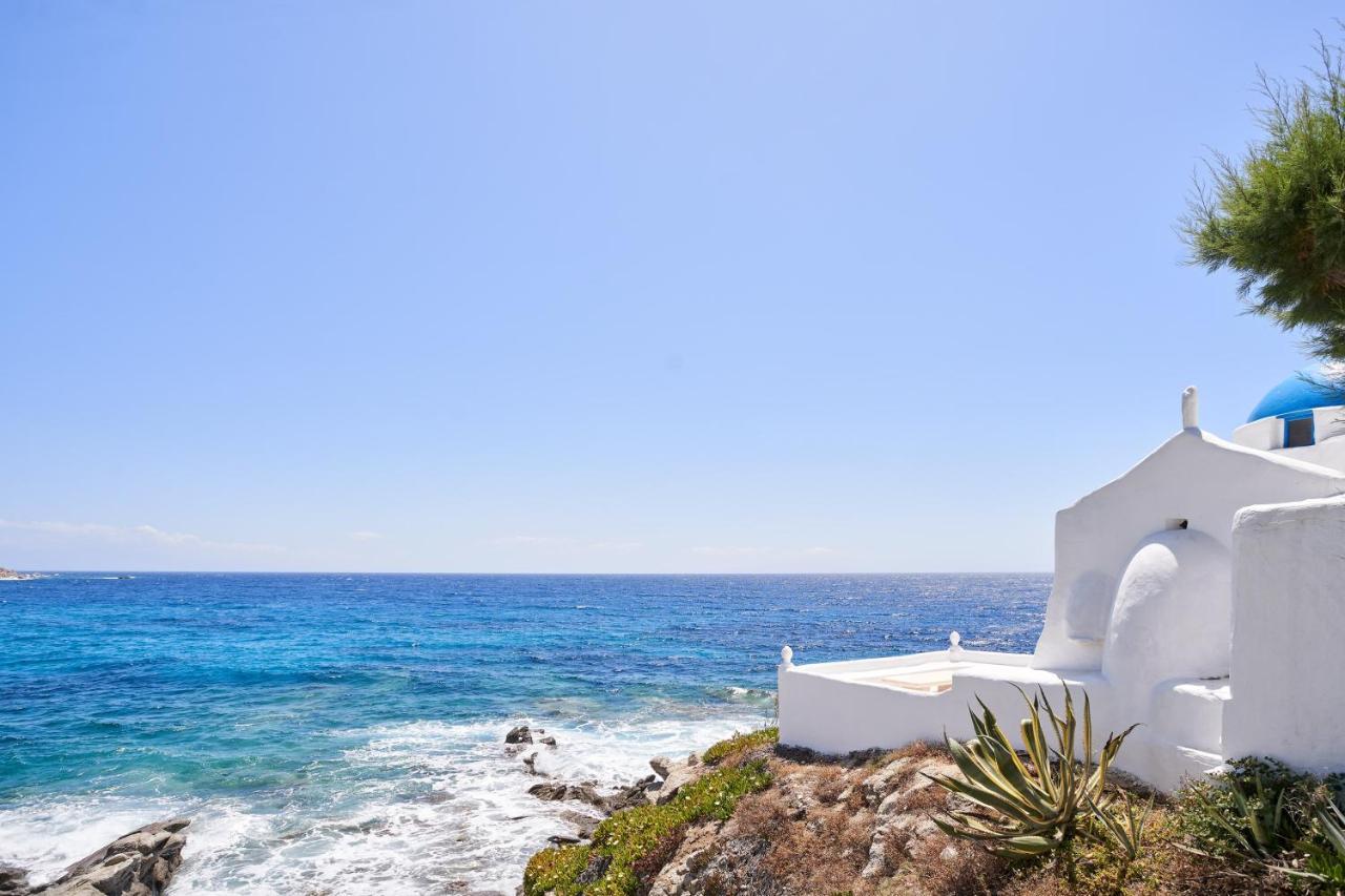 Villa Santa Katerina - Sea View & Outdoor Hot Tub 普拉迪斯亚罗斯 外观 照片
